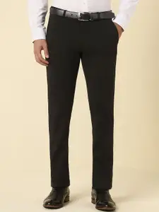 Allen Solly Men Mid-Rise Slim Fit Formal Trousers