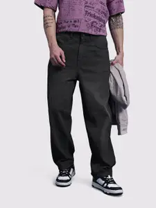 The Roadster Life Co. Men Baggy Fit Pure Cotton Jeans