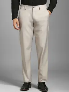 Louis Philippe Men Regular Fit Formal Trousers