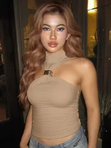 StyleCast x Revolte Women Halter Neck Top