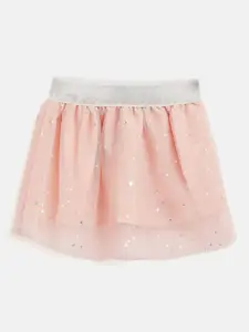 Camey Girls Flared A-Line Mini Skirt