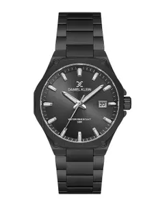 Daniel Klein Men Embellished Dial & Stainless Steel Straps Analogue Watch DK.1.13999-5