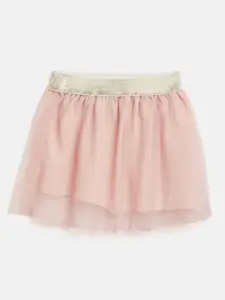 Camey Girls Flared A-Line Mini Skirt