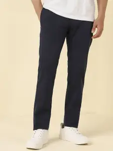 Allen Solly Men Slim Fit Mid-Rise Trousers