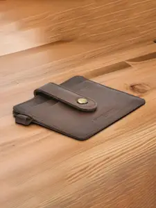 Provogue Men Solid Textured Card Holder Wallets