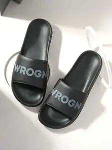 WROGN Men Printed Sliders