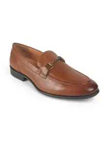 Tresmode Men Leather Formal Slip-Ons