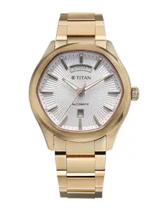 Titan Men Dial Bracelet Style Straps Analogue Automatic Watch 90209WM01
