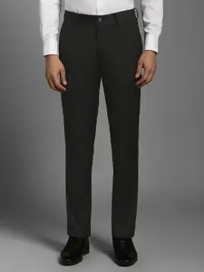 Louis Philippe Men Mid-Rise Slim Fit Regular Trousers