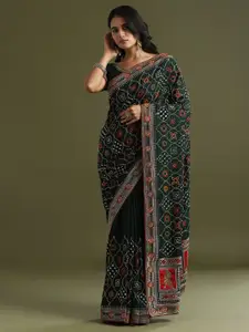 Saree mall Women Ethnic Motifs Bandhani Sarees