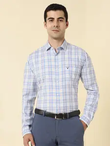 Allen Solly Slim Fit Checked Formal Shirt