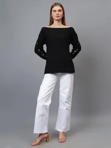 Fashion Gaiia Women Off Shoulder Pullover Sweaters