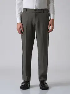 Banana Club Men Relaxed Formal Trousers