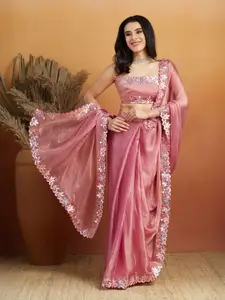 RACHNA Tissue Ready To Wear Saree