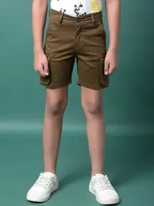 Crimsoune Club Boys Slim Fit Cargo Shorts