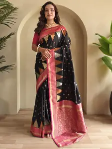 DEVATITHI Ethnic Motifs Silk Blend Saree