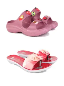 PENNEN Women Multicoloured Thong Flip-Flops