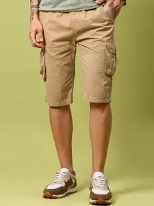 V-Mart Men Mid Rise Slim Fit Cargo Shorts