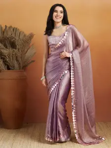 RACHNA Mirror Work Ready to Wear Saree