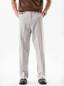 Snitch Men Mid-Rise Regular Fit Trouser
