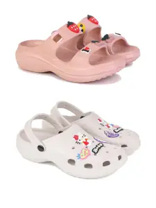 PENNEN Women Multicoloured Thong Flip-Flops