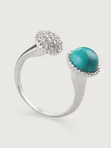 Mia By Tanishq Sterling Silver Finger Ring