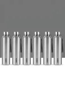 BOROSIL laguna 6 Piece Stainless Steel Solid Water Bottle-1000ml
