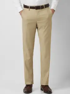 Van Heusen Men Regular Fit Mid-Rise Formal Trousers