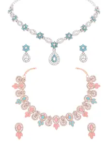 Anouk Gold-Plated Earring & Necklace Set