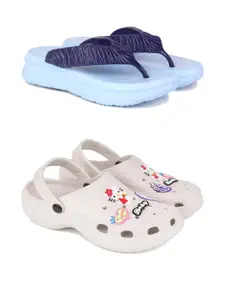 PENNEN Women Multicoloured Thong Flip-Flops