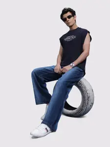 The Roadster Life Co. Men Wide Leg Jeans