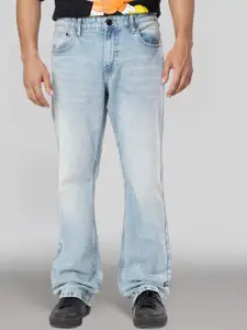 Bene Kleed Men Bootcut Mid-Rise Light Fade Stretchable Jeans