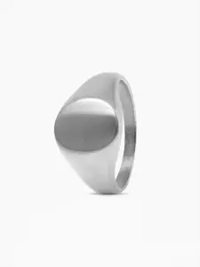 SWASHAA Men Zane Matte Signet Ring