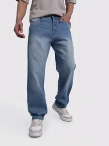 The Roadster Life Co. Men Straight Fit Light Fade Jeans