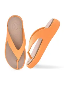 Doubleu Women Solid Thong Flip-Flops