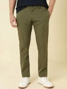 Allen Solly Men Slim Fit Mid-Rise Trousers