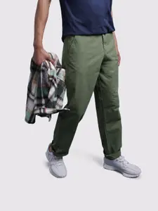 The Roadster Life Co. Men Straight Fit Pure Cotton Chinos