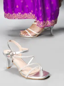 SHUZ TOUCH Women Embellished Heels