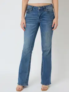 True Religion Women Bootcut Mid-Rise Clean Look Jeans