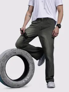 The Roadster Life Co. Men Flared Fit Faded Jeans