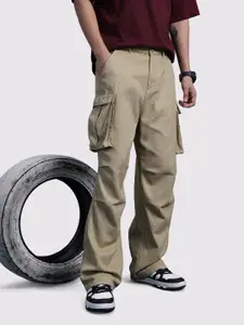 The Roadster Lifestyle Co. Men Parachute Fit Cargos