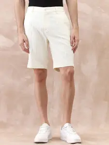 Iconic Men Textured Regular Fit Shorts