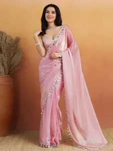 RACHNA Gotta Patti Tissue Ready To Wear Saree