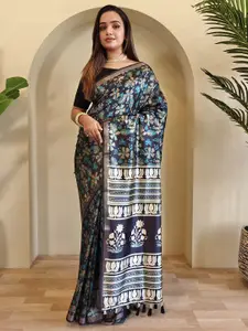 DEVATITHI Women Floral Printed Saree