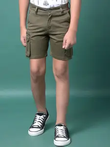 Crimsoune Club Boys Slim Fit Cargo Shorts