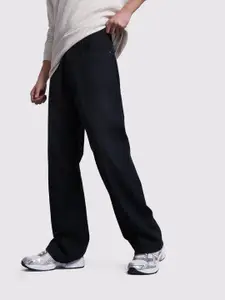 The Roadster Life Co. Men Mid-Rise Pure Cotton Flared Jeans