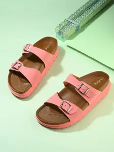 Lavie Women Open Toe Flats with Buckles