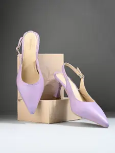 DressBerry Women Leather Kitten Heels Pumps