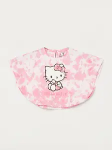 Juniors by Lifestyle Girls Dyed Round Neck Cotton Top