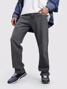 The Roadster Life Co. Men Whiskers & Chevrons Regular Fit Jeans